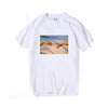 Women T Shirts Michelangelo Print Tshirt Streetwear Tops Female T-shirts Oversized Short Sleeve Tee Shirt Harajuku Woman T-shirt